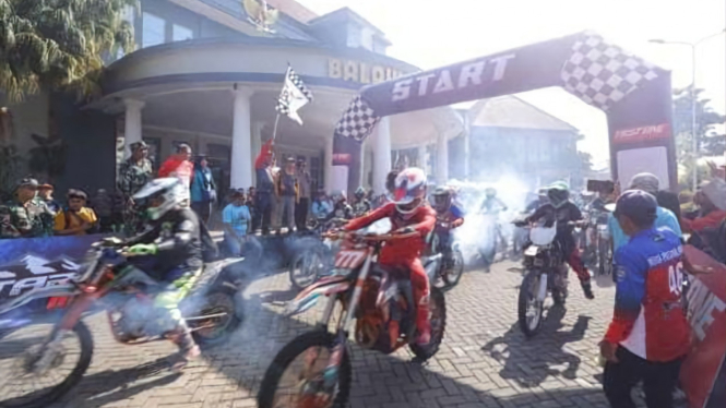Ribuan rider ikuti KWB Nusantara Super Adventure 6