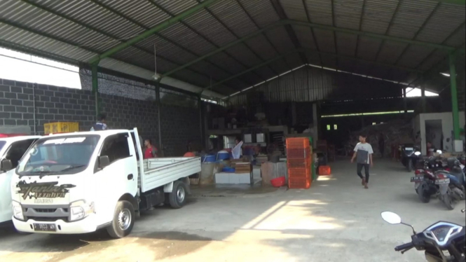 Produsen pembuatan tahu di Desa Sumbermulyo, Jombang