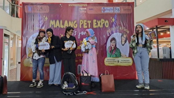 Malang Pet Expo di Mal Malang City Point