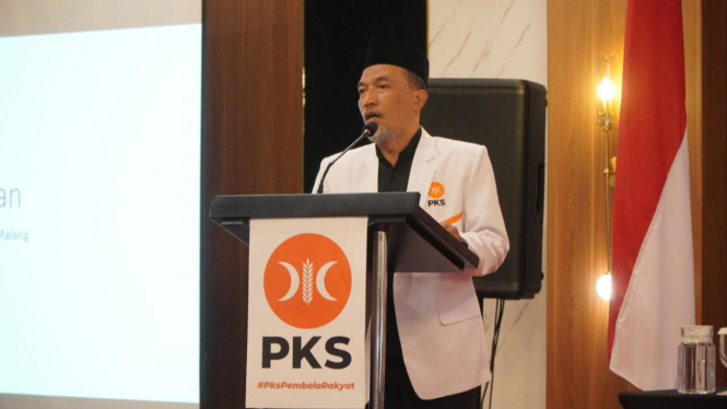 Ketua DPD PKS Kota Malang, Ernanto Djoko Purnomo.