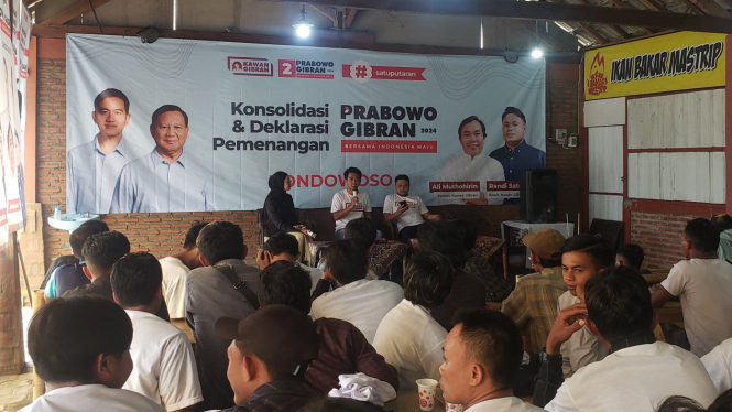 Deklarasi memenangkan Capres-Cawapres Prabowo-Gibran di Pemilu 2024.