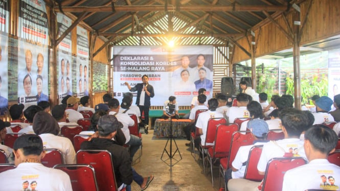 Kawan Gibran berkumpul di Kabupaten Malang