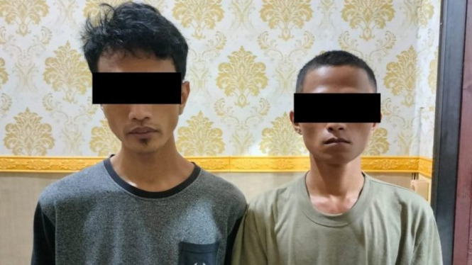 Dua pelaku spesialis pencurian rumah kosong di Malang.
