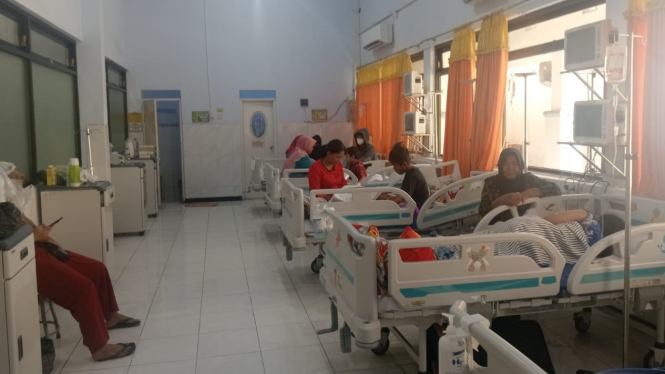 Pasien baru DBD di RSUD Jombang.