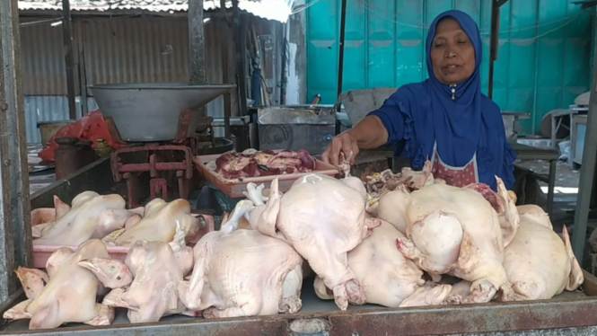 Jelang Ramadan, Harga Ayam di Jombang Naik.