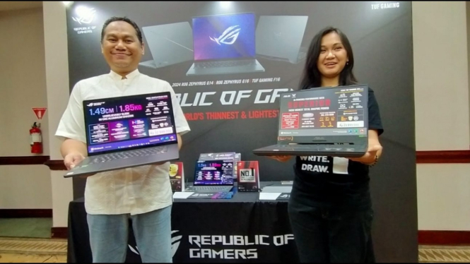 Asus pasang target penjualan 25 Ribu laptop gaming di Jatim