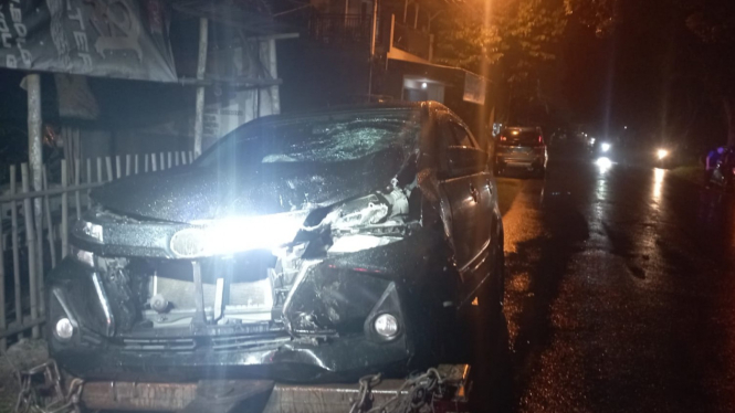 Bikers Asal Malang Terlibat Kecelakaan di Jombang.