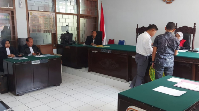 Sidang praperadilan di Pengadilan Negeri Malang