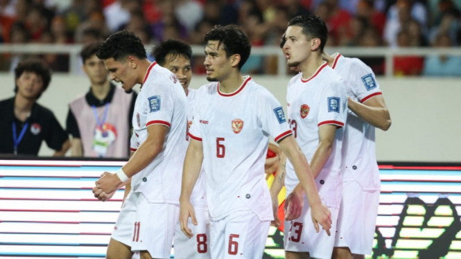 Indonesia menang 3-0 atas Vietnam di Stadion My Dinh, Hanoi.