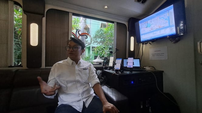 Bus khusus Indosat monitor kesiapan jaringan internet jelang Lebaran
