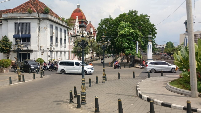 Kawasan heritage di Kota Lama Semarang