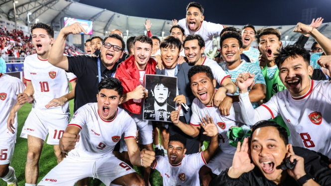Indonesia U23 lolos semifinal Piala Asia U23 2024.