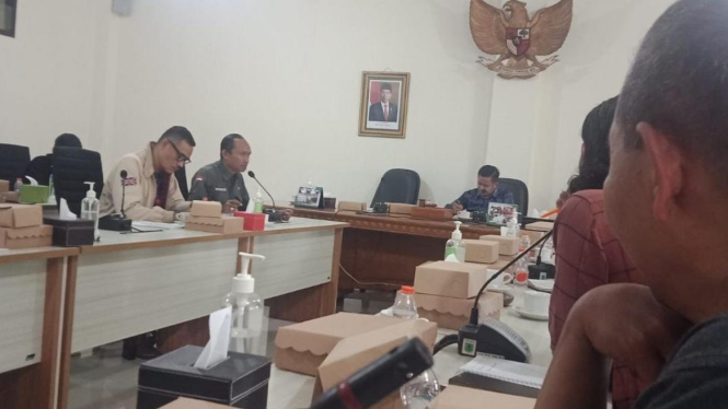 Saat pedagang hearing ke DPRD Kota Batu beberapa waktu lalu.