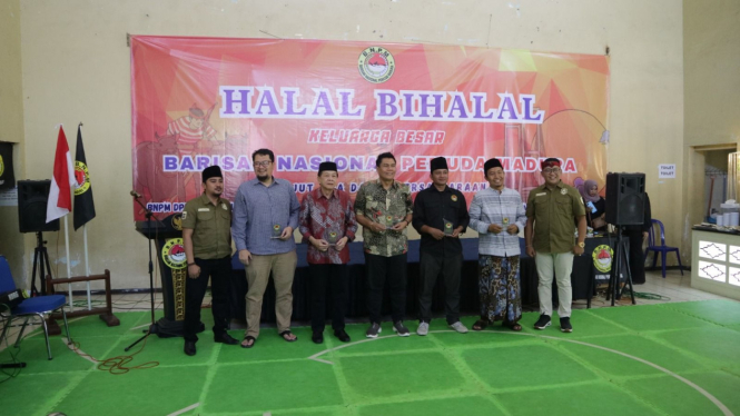 Halalbihalal BNPM di Gedung KNPI Kota Malang
