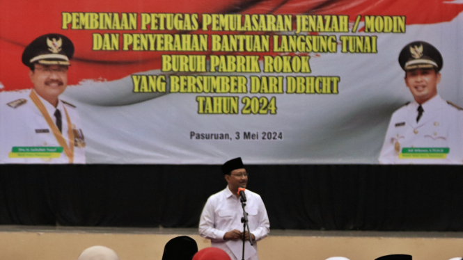 Pembinaan petugas pemulasaraan jenazah