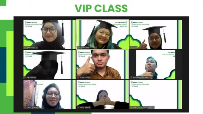 Career Ready Bootcamp VIP Class EKRUTES.ID digelar secara daring