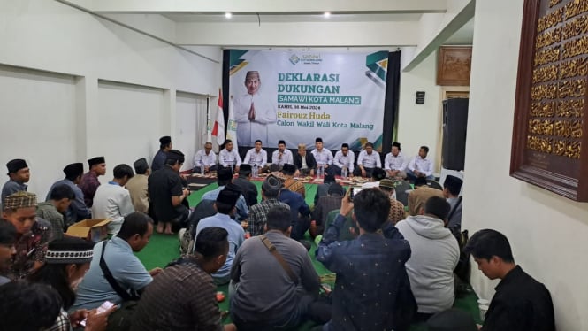 Samawi Kota Malang Deklarasi dukung Fairouz Huda Maju Pilwali