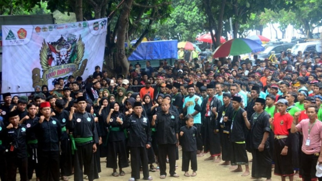 Festival Seribu Bantengan di Harlah Ansor ke-90 di Kabupaten Malang