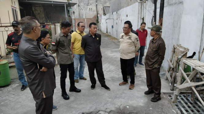 DPRD Kota Malang saat melakukan peninjauan di Sigura-gura Residence