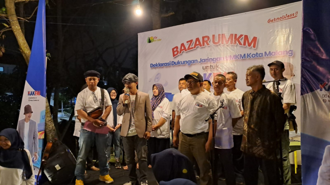 Fairouz Huda mendapat dukungan dari Jaringan UMKM Kota Malang