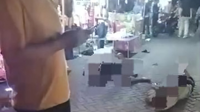Potongan video anak punk usai bikin kerusuhan di pasar Mojoagung