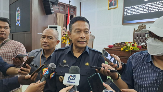 Penjabat Wali Kota Malang Wahyu Hidayat