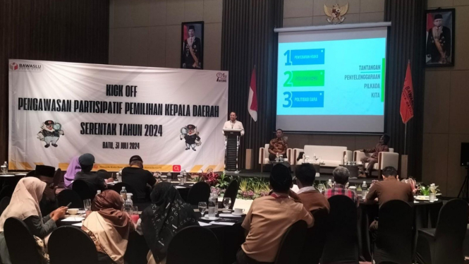 Kick off pengawasan partisipatif Pilkada 2024 Kota Batu