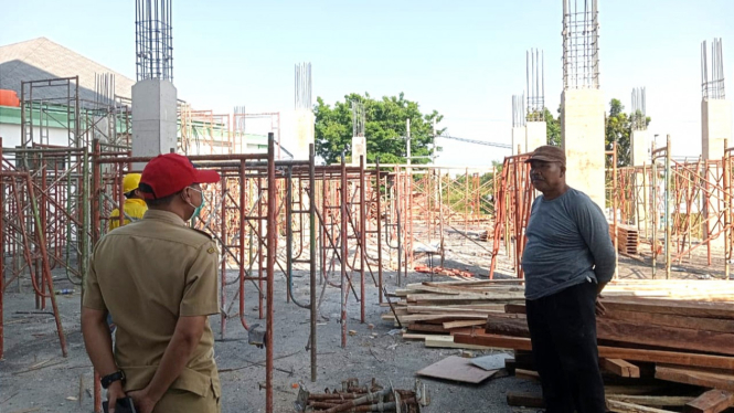 Pekerjaan pembangunan gedung IGD RSUD Ploso Jombang