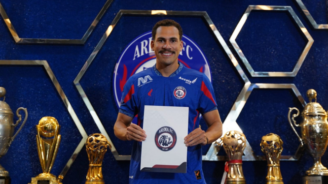 Pemain asing baru Arema FC, Pablo Oliveira