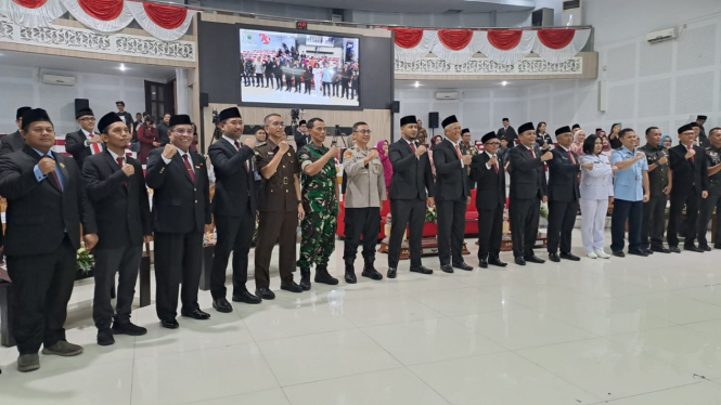 Usai rapat paripurna agenda mendengar pidato kenegaraan Presiden RI