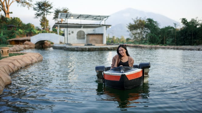 Suasana Agrowisata Telaga Madiredo