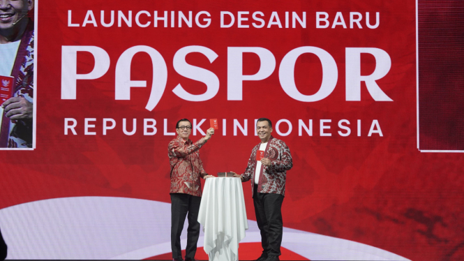 Peluncuran wajah baru Paspor Indonesia