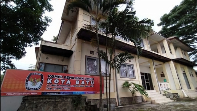 Kantor KPU Kota Batu.