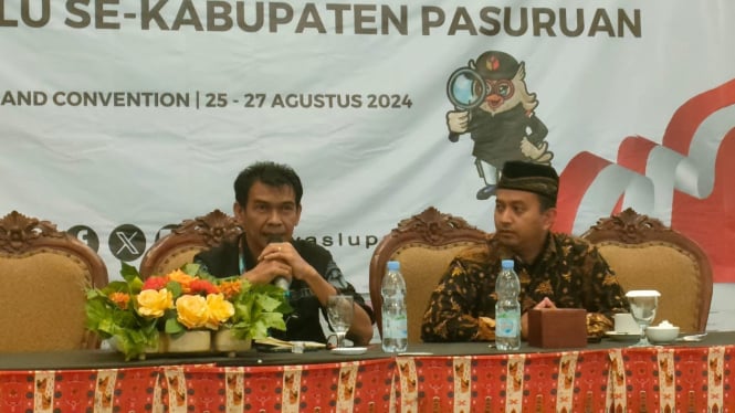 Ketua Bawaslu Kabupaten Pasuruan, Arie Yoenianto