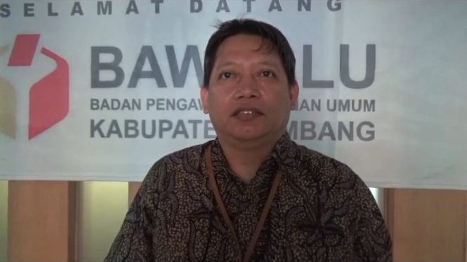 Ketua Bawaslu Jombang, David Budianto.