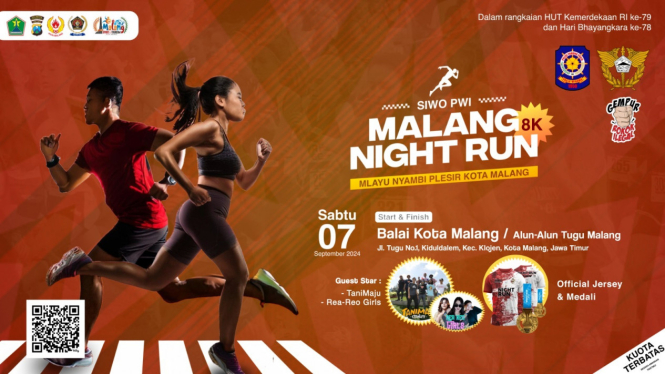 SIWO PWI Malang Night Run 2024