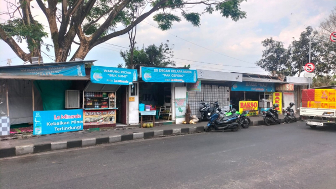 PKL di Jalan Sultan Agung Kota Batu