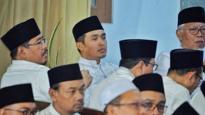 Wakil Walikota Pasuruan saat menghadiri Haul KH Abdul Hamid