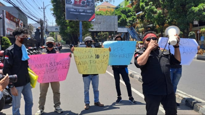 Demo GRIB Jaya minta KPK usut dugaan korupsi