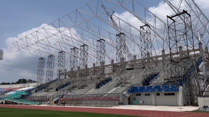 Progres Renovasi Stadion Kanjuruhan