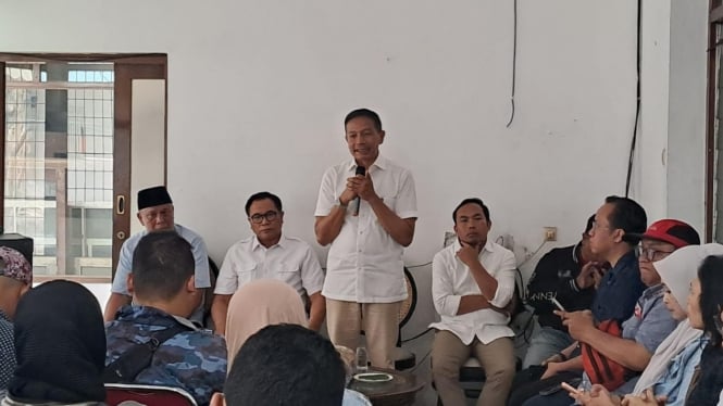 Calon Wali Kota Malang nomor urut 1 Wahyu Hidayat