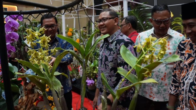 Pameran anggrek terbesar di Indonesia