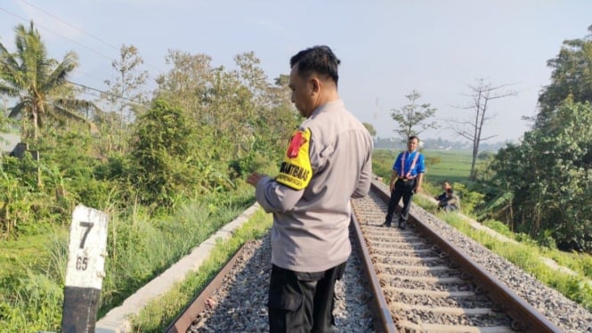 Lokasi pejalan kaki tewas terserempet Kereta Api di Kepanjen