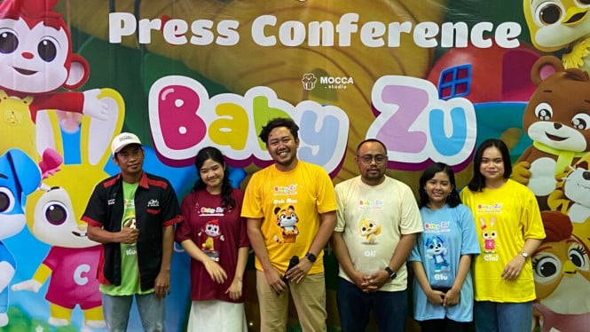 Peluncuran serial animasi asal Malang Baby Zu.