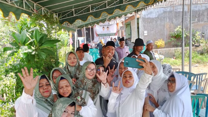 Calon Wali Kota Malang, Abah Anton bersama Fatayat NU Kedungkandang