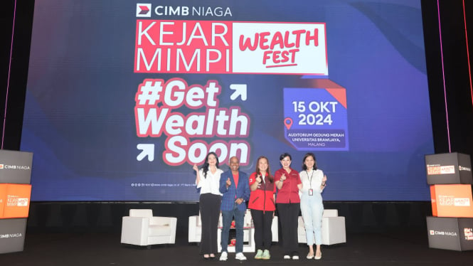 Kejar Mimpi Wealth Fest di Universitas Brawijaya Malang