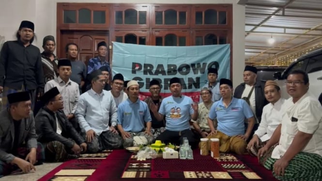 Relawan Prabowo Jaga Nusantara gelar syukuran.