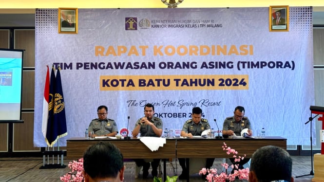 Rakor pengawasan WNA di Kota Batu