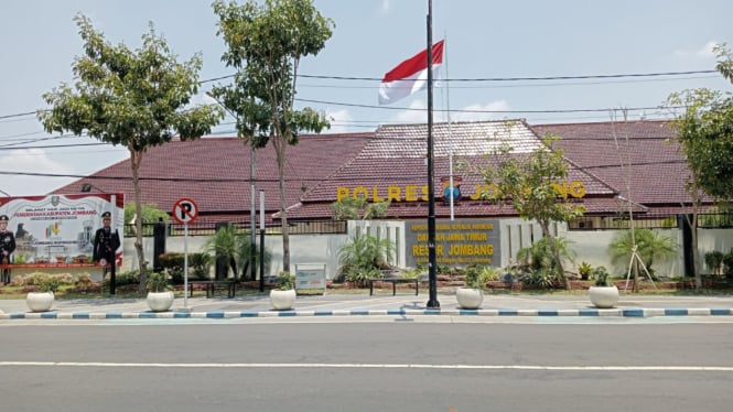 Halaman depan Polres Jombang