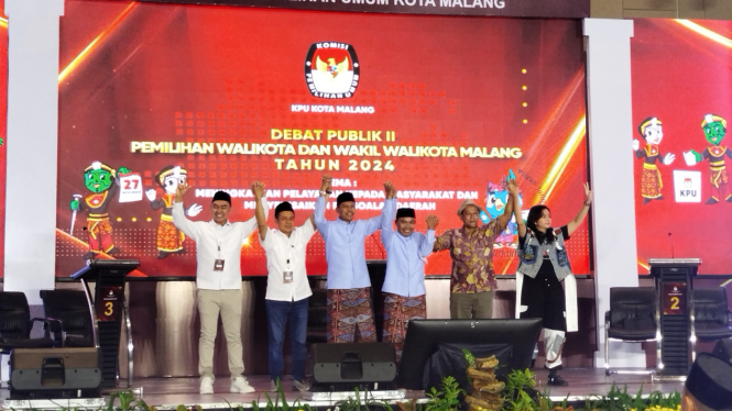 Debat kedua Pilwali Kota Malang